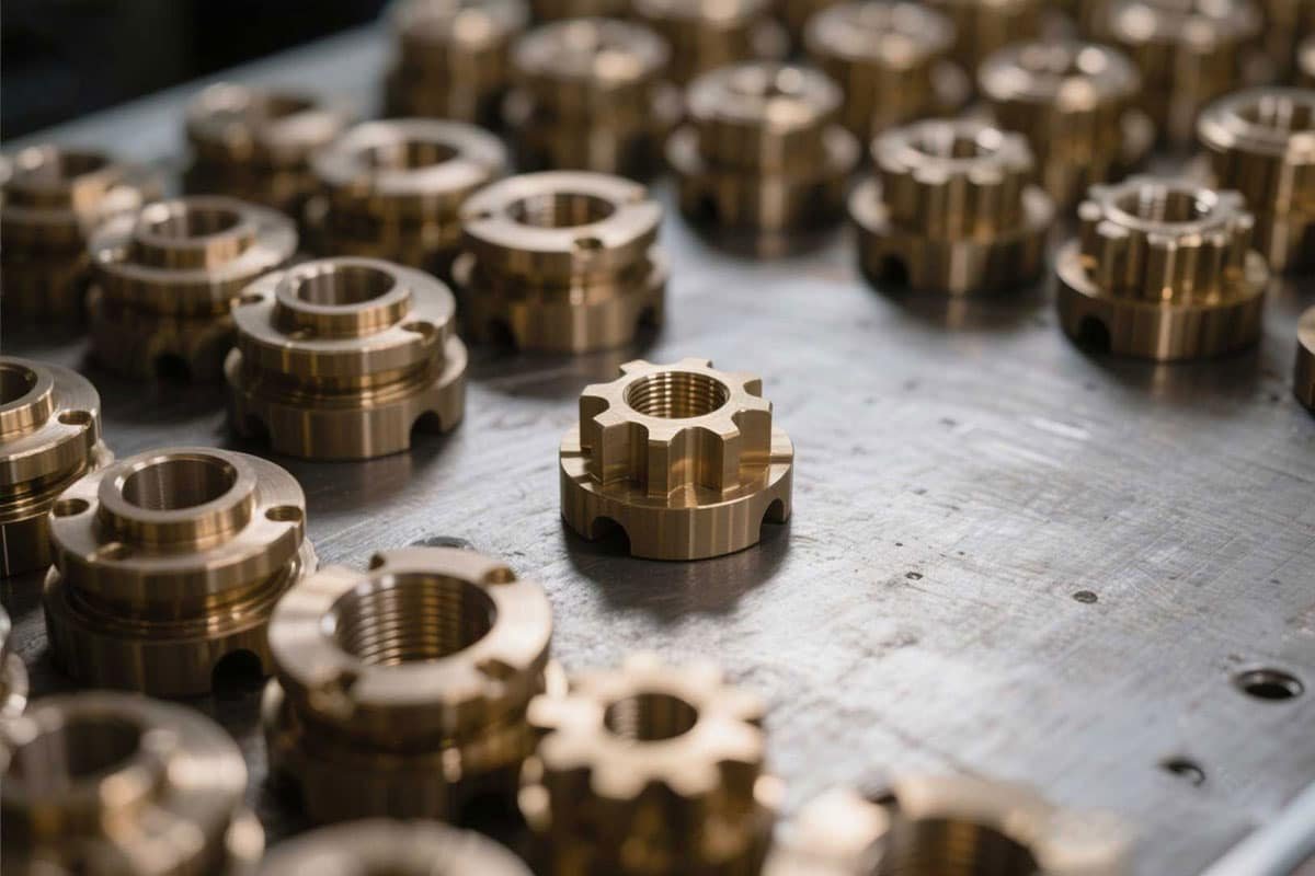 cnc machining of bronze parts for small batch manufacturing